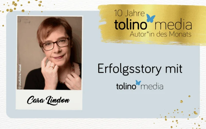 Blogbeitragsbild zum Interview mit Cara Lindon mit Autorenfoto