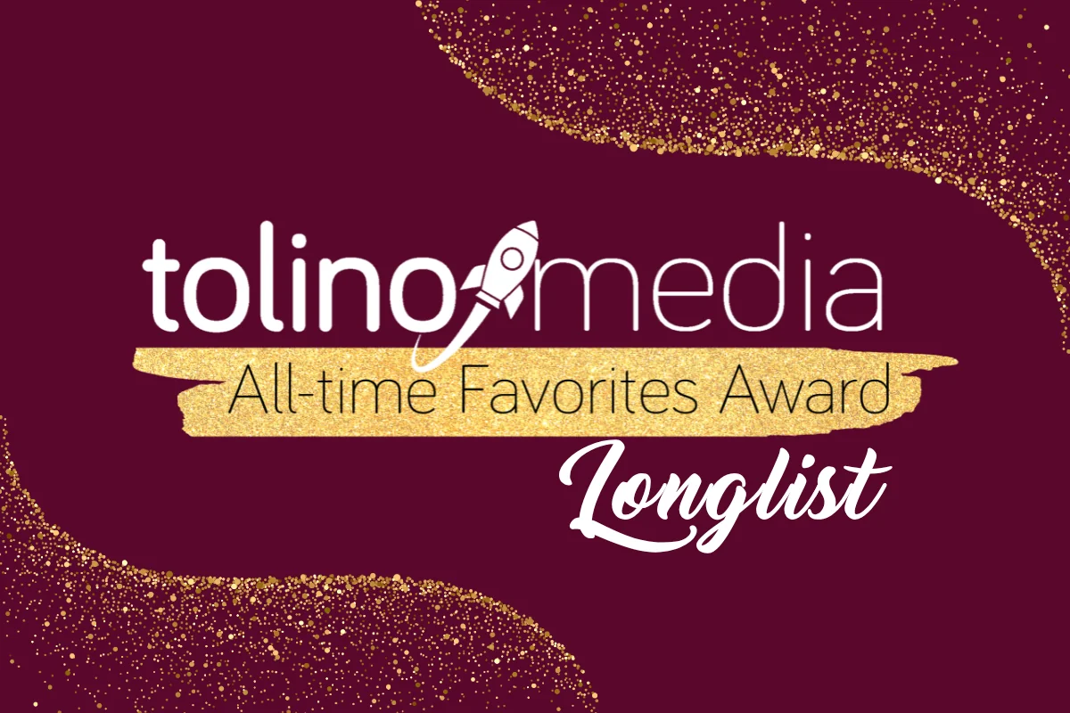 Blogbeitragsbild für die Longlist 2025 des tolino media All-time Favorites Award