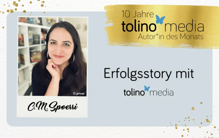 Blogbeitragsbild zum Interview mit der Autorin C. M. Spoerri