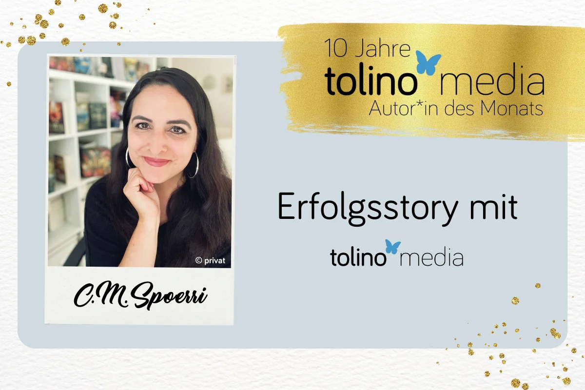 Blogbeitragsbild zum Interview mit der Autorin C. M. Spoerri