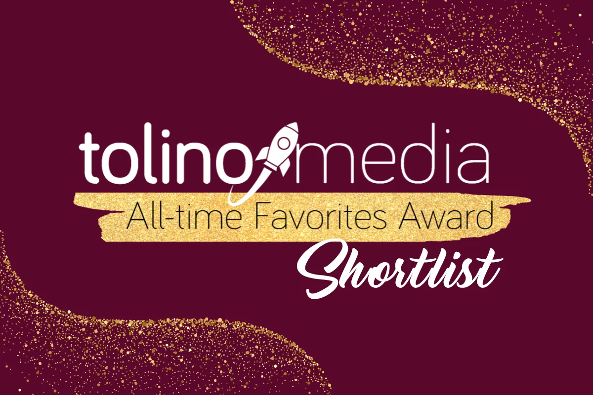 Beitragsbild für die Shortlist 2025 des tolino media All-Time Favorites Award